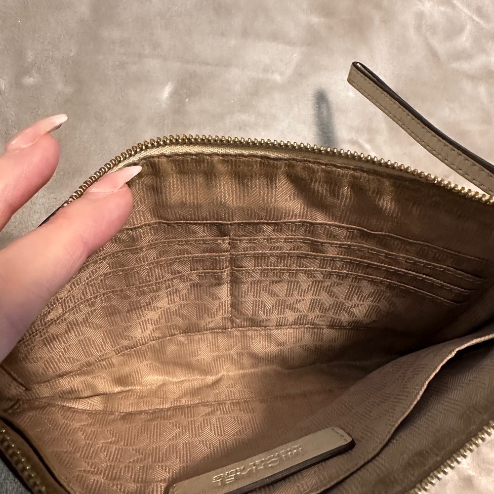 Michael Kors Metallic Python Envelope Clutch‎ – L… - image 6